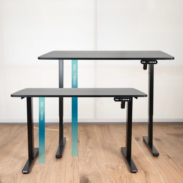 Immagine prodotto Tooq Technology Mesa Escritorio Origami Elã?Ctrica Ajustable Negra