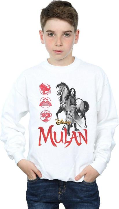 Immagine prodotto Disney Mulan Movie Horse Pose Felpa Ragazzi (140, 146)