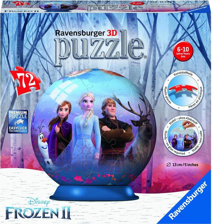 Immagine prodotto Ravensburger Palla Puzzle Disney Frozen 2 (72 pezzi)