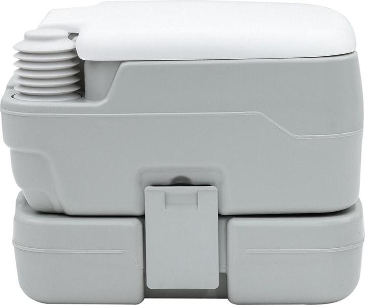 Actual product image VidaXL Portable toilet in grey and white plastic, 10 L