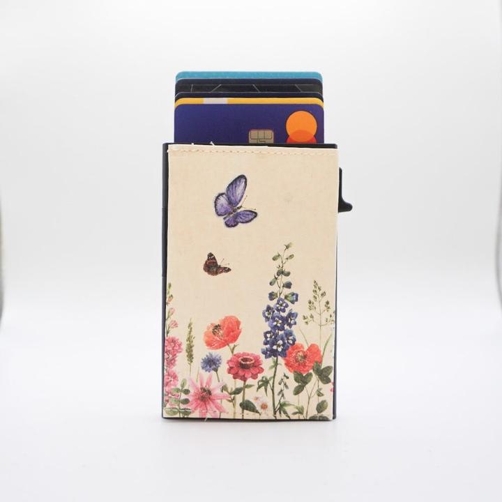 Produktbild Paprcuts RFID Alu Kartenetui Blumenwiese | Little Bee Fresh Koop
