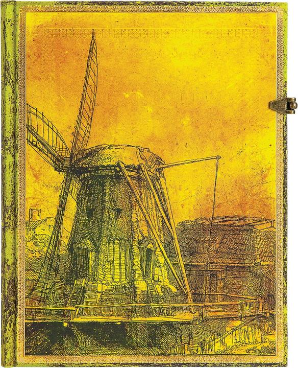 Image du produit Paperblanks Cahier PAPERBLAN Rembrandt PB5420-7 180×230mm, ligné, 144 p. (180 x 230 mm, À rayures, Couverture rigide)