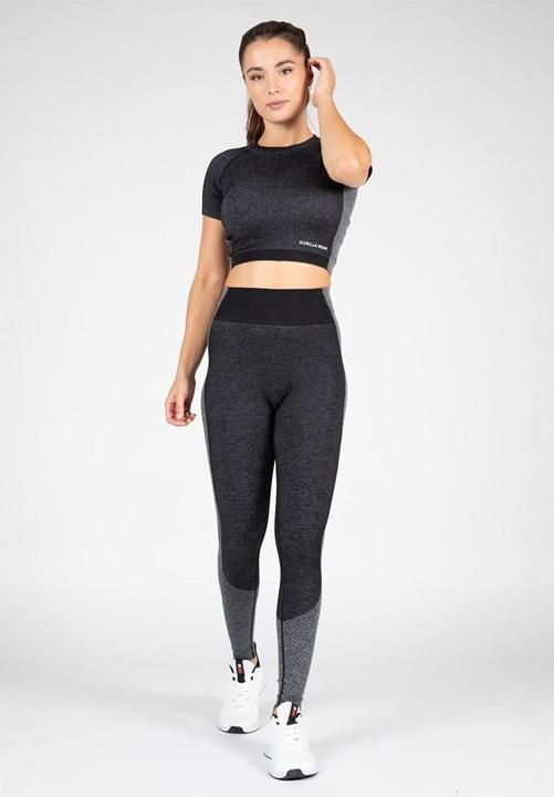 Produktbild Gorilla Wear Selah Seamless Crop Top - schwarz (XL)