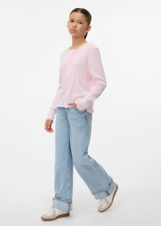 Produktbild Vero Moda VMTESSA Hohe Taille Weiter Beinschnitt Jeans Weit geschnitten (140)