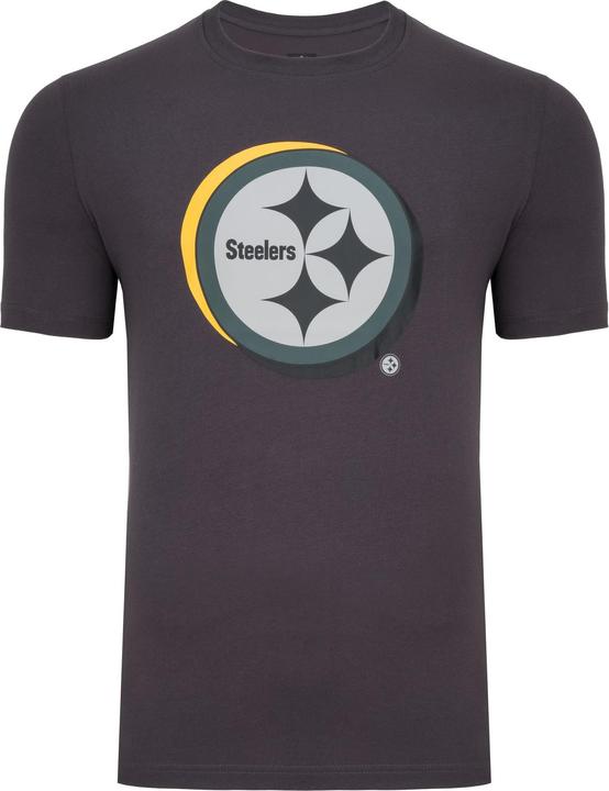 New Era Shirt - NFL DRAFT Pittsburgh Steelers graphite - XL (XL)