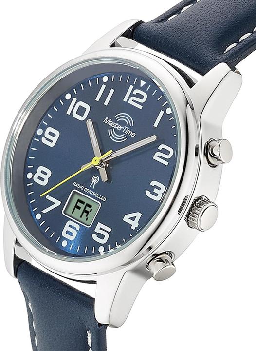 Actual product image Master Time MTLA-10818-32L Radio controlled ladies watch 34mm 3ATM (Analogue wristwatch, Radio-controlled clock, 34 mm)