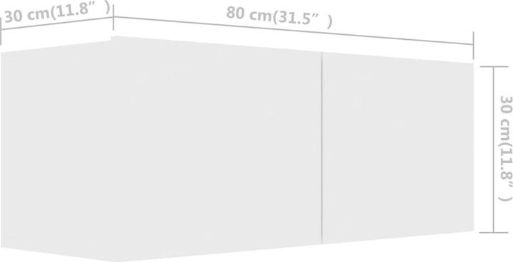 Immagine prodotto VidaXL Ainsley (80 x 30 x 30 cm)