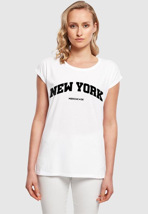 Actual product image Merchcode Ladies New York Wording - T-Shirt - 116841 (XL)