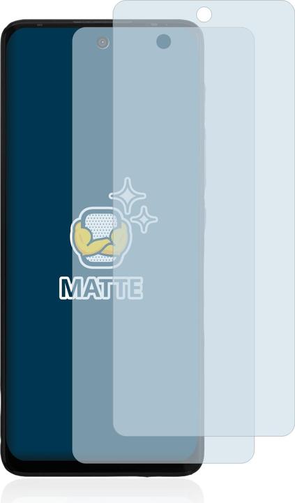 Productafbeelding BROTECT Anti-glansfolie Schermbeschermer Matte schermbeschermfolie (2 Stuk, Motorola Moto G60)