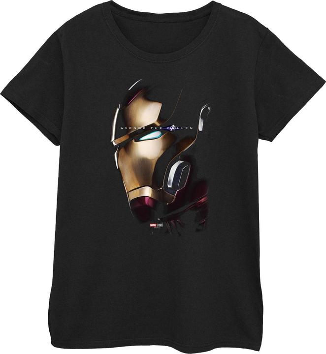 Avengers Endgame Avenge The Fallen Iron Man TShirt aus Baumwolle