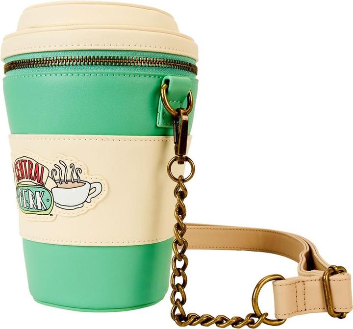 Actual product image Loungefly Friends by Crossbody Bag Central Perk to Go Cup