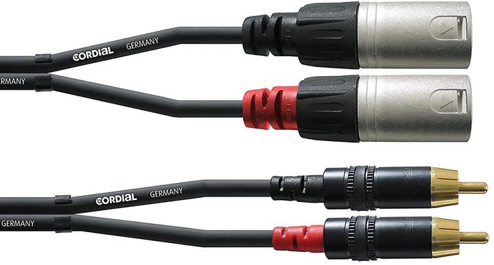 Actual product image Cordial CFU 6 MC - Unbalanced connection cable / twin cable (6 m, Cinch)