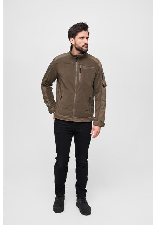 Produktbild Brandit Fleece Ripstop Outdoorjacke Grösse XL Farbe Oliv (XL)