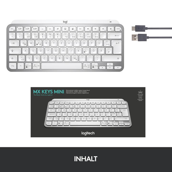 Image du produit Logitech MX Keys Mini (CH, Sans fil)