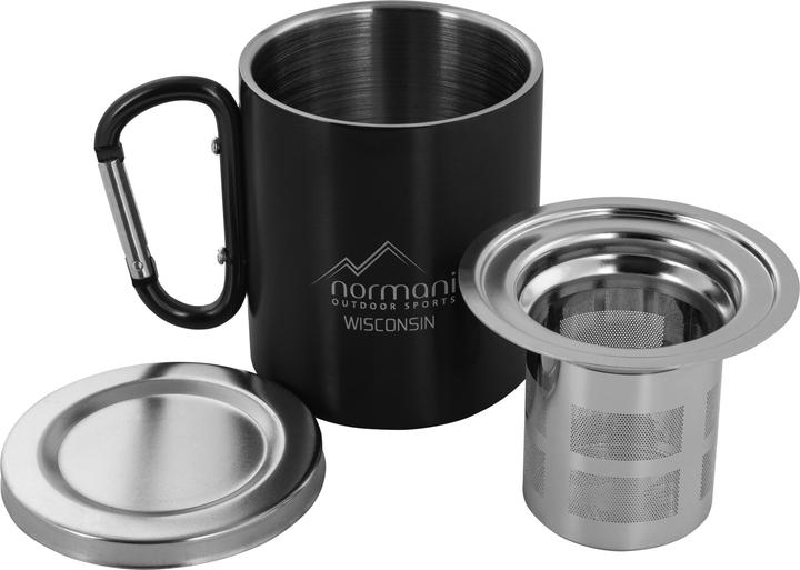 Produktbild Normani Campingtasse „Wisconsin“ mit Teesieb „Delaware“ - 9743