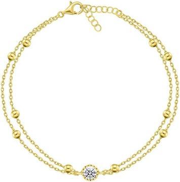 Produktbild Brilio Silver - Double Gold Plated Bracelet For Women BRC187Y