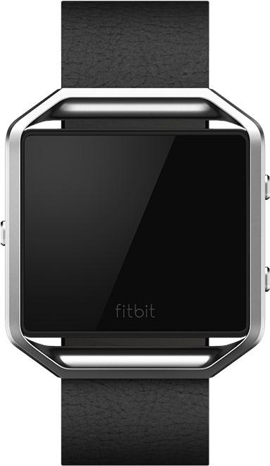 Produktbild Fitbit Blaze Lederarmband mit Rahmen (Echtleder, Blaze)
