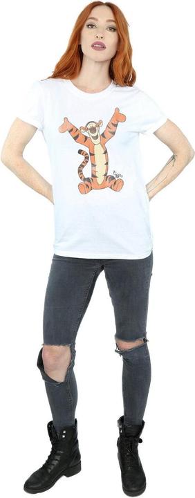 Actual product image Winnie the Pooh Womens/Ladies Tigger Cotton Boyfriend T-Shirt (S)