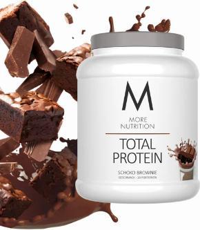 Immagine prodotto More Nutrition Proteine totali (lattina da 600 g) (Brownie al cioccolato, 1 pz., 600 g)