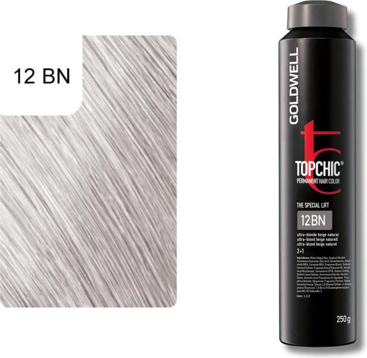 Actual product image Goldwell Topchic (12-BN ultra blond beige naturel)
