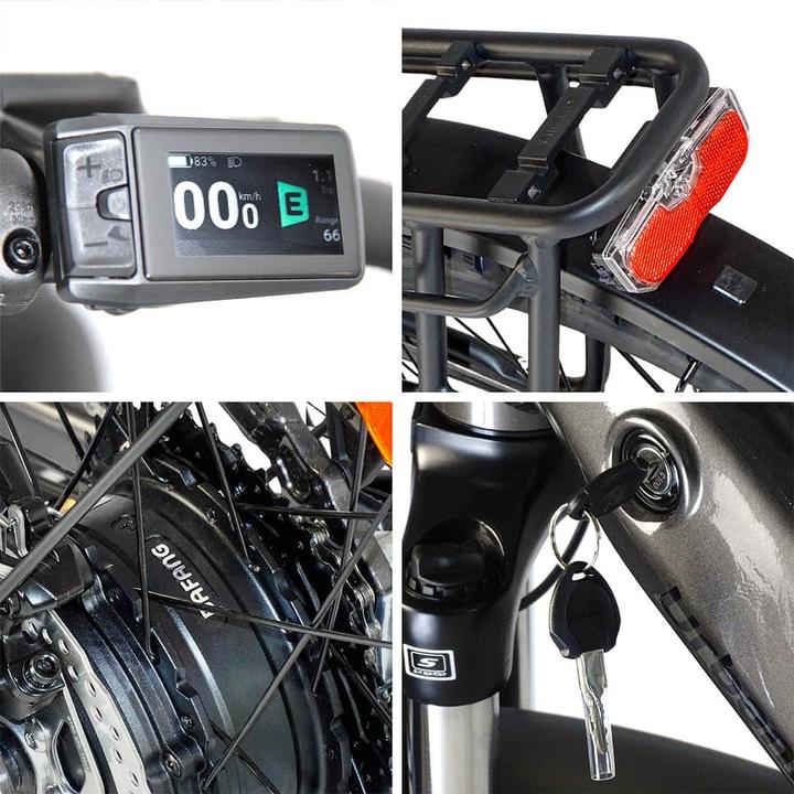 Produktbild Urbanbiker UB300 FE | Mountain E-Bike Vollausgestattet | Bis zu 140 km Reichweite