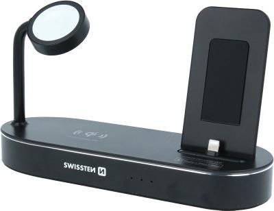 Actual product image Swissten 4in1 MFI Wireless DOCKING STATION 45 WATTS (45 W)