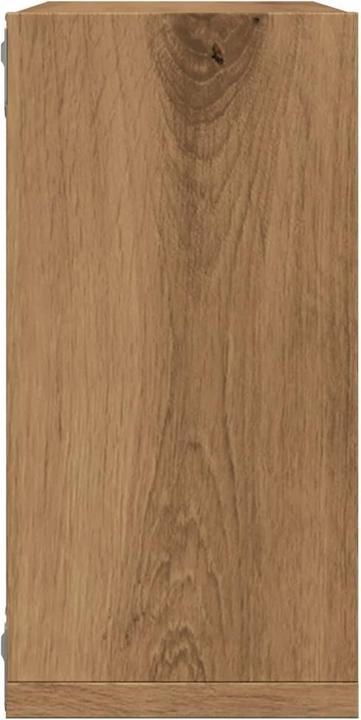 Produktbild VidaXL Wandregal Hängeregal Regalwürfel Cube Lounge CD Regal 4Stk. Artisan-Eiche (30 x 15 x 30 cm)