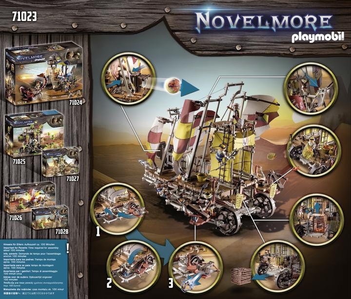 Actual product image Playmobil 71023 Sa'lahari Sands - Sandstorm Breaker (71023, Playmobil Novelmore)