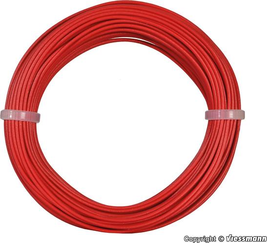 Produktbild Viessmann Kabelring 0,14mm rot 10m