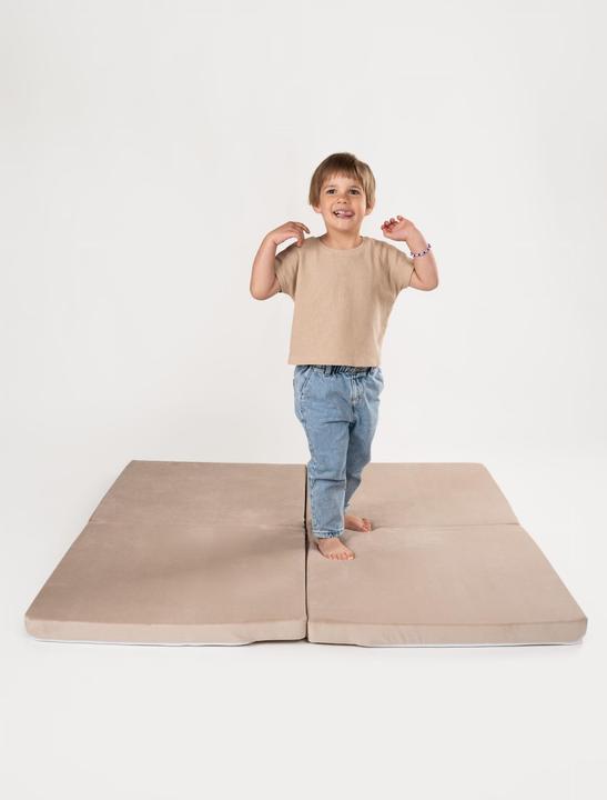 Image du produit Tupti.wood Faltbare grosse Matte Krabbeldecke Beige