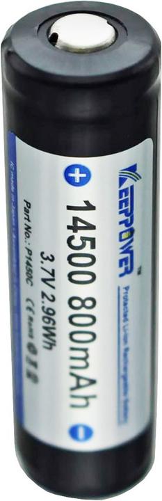 Keeppower Battery 14500 (1 pcs., 14500, 800 mAh)