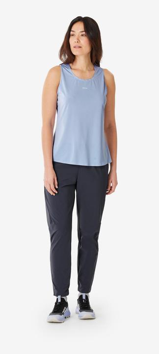 Actual product image Quechua Wanderhose Damen - MH500 dunkelgrau (31)