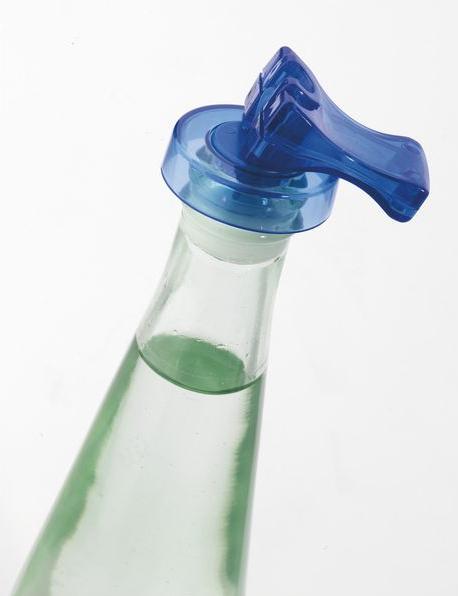 Actual product image Westmark Bottle stoppers- Set 2 pcs. "Universal", 4x4x8 cm (Wine pourer)