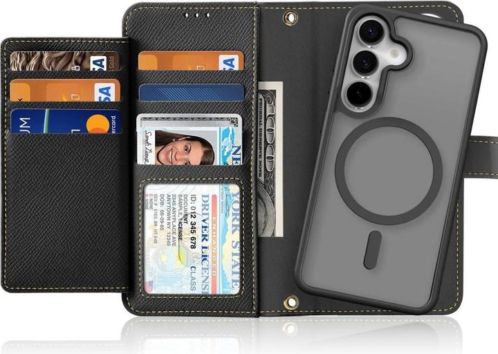 Produktbild Dux Ducis Lawa Series MagSafe Kunstleder Bookcover Hülle (Samsung Galaxy S25+)