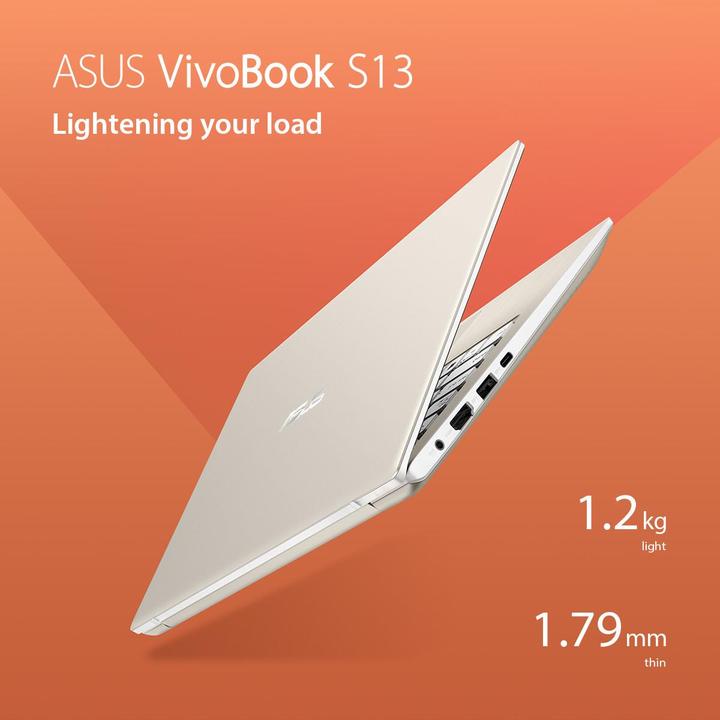 Produktbild ASUS VivoBook S13 S330FA-EY129T (13.30", Intel Core i5-8265U, 8 GB, 512 GB, CH)