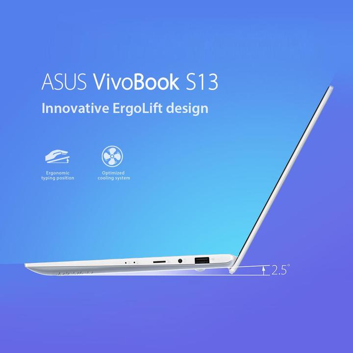 Produktbild ASUS VivoBook S13 S330FA-EY129T (13.30", Intel Core i5-8265U, 8 GB, 512 GB, CH)
