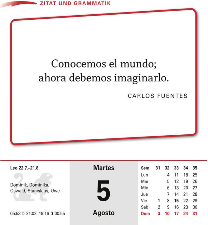 Produktbild Harenberg Rivero Crespo:Spanisch Sprachkalender 2 (12.5 x 16 cm, Deutsch)