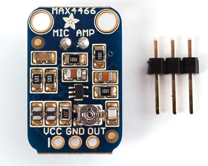 Adafruit Electret Microphon Verstärker MAX4466 (Lautsprecher)