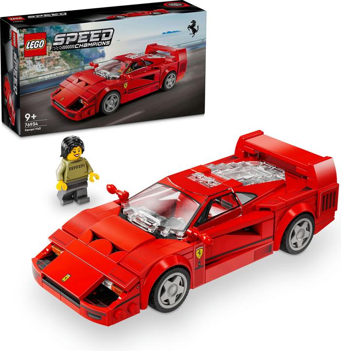 Actual product image LEGO Ferrari F40 super sports car (76934, LEGO Speed Champions)
