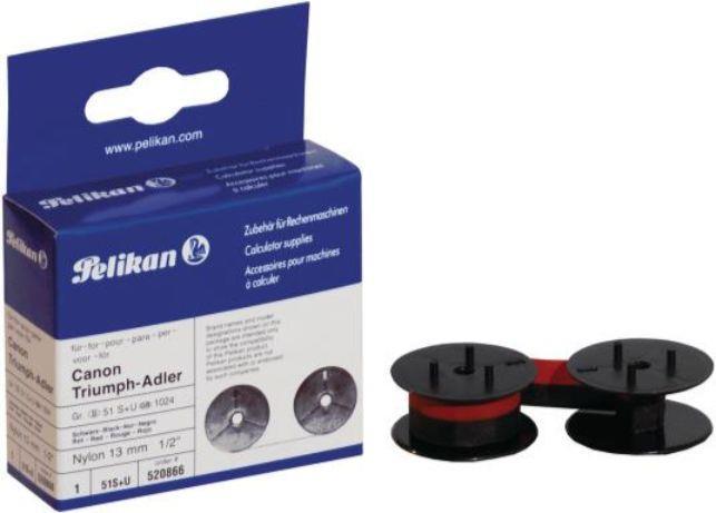 Produktbild Pelikan Farbband Nylon (1.30 cm, Schwarz, Rot)