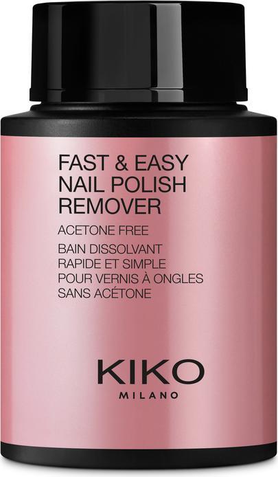 Actual product image KIKO Milano Nail Polish Remover Fast & Easy Acetone Free