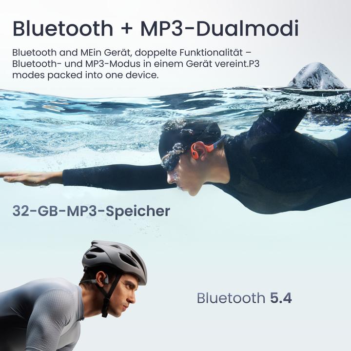Immagine prodotto Shokz OpenSwim Pro (NC, 9 h, Senza fili)