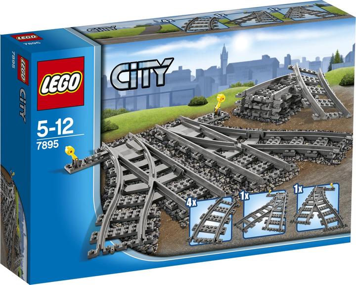 Image du produit LEGO Aiguillages City (7895, LEGO City)