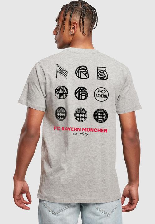 Produktbild FC Bayern München Logo History T-Shirt Round Neck - 112145 (4XL)