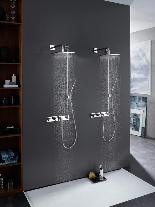 Image du produit Hansa Hansamatrix kit barre de douche murale, montage final, encastré, 1100mm, réglable, rosace ca