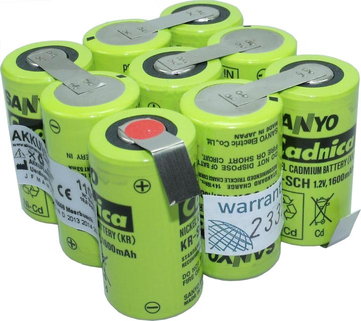 Immagine prodotto XCell NC Inserto per batteria adatto alla pompa di infusione Eckli BL3000 (1 pz., 1600 mAh)