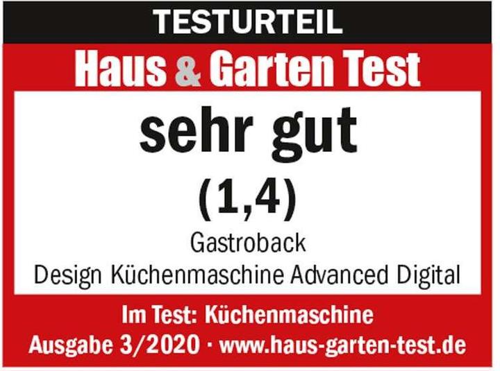 Actual product image Gastroback Food processor Advanced Digital 40977 Silver (600 W)