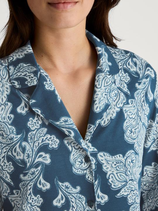 Image du produit Calida Favourites Botanic Langarmshirt, durchgeknöpft (XS)