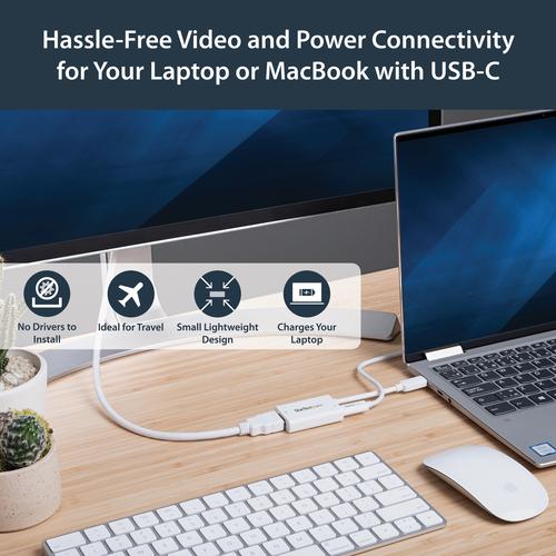 Actual product image StarTech USB Typ-C zu (HDMI, 5 cm)