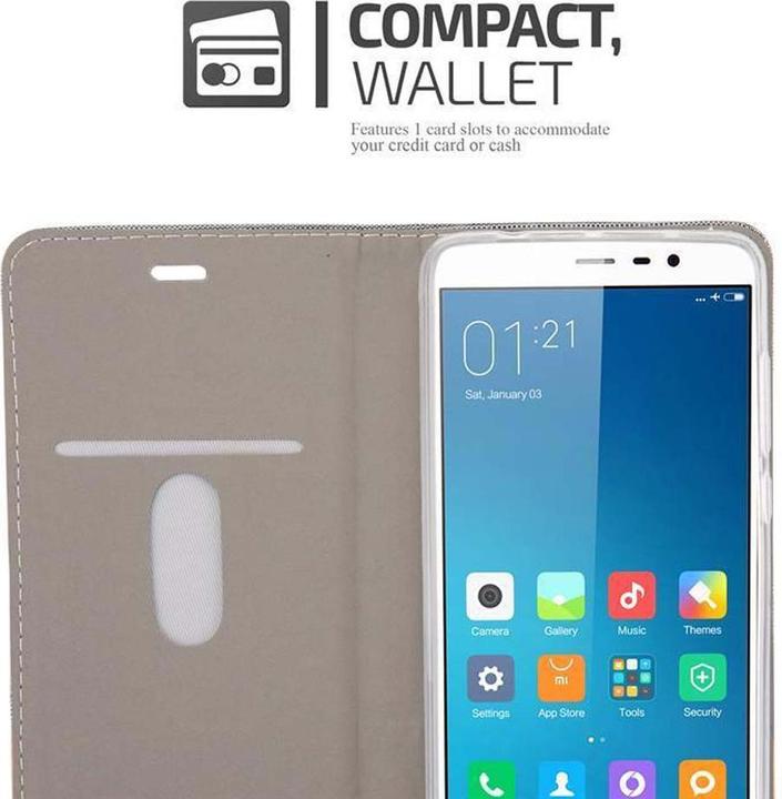 Productafbeelding Cadorabo Boek Jeans Optiek Cover (Xiaomi Redmi Note 4)